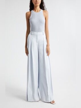 TWP New Didi Wide Leg Pants Ancient Water Blue Size 10
